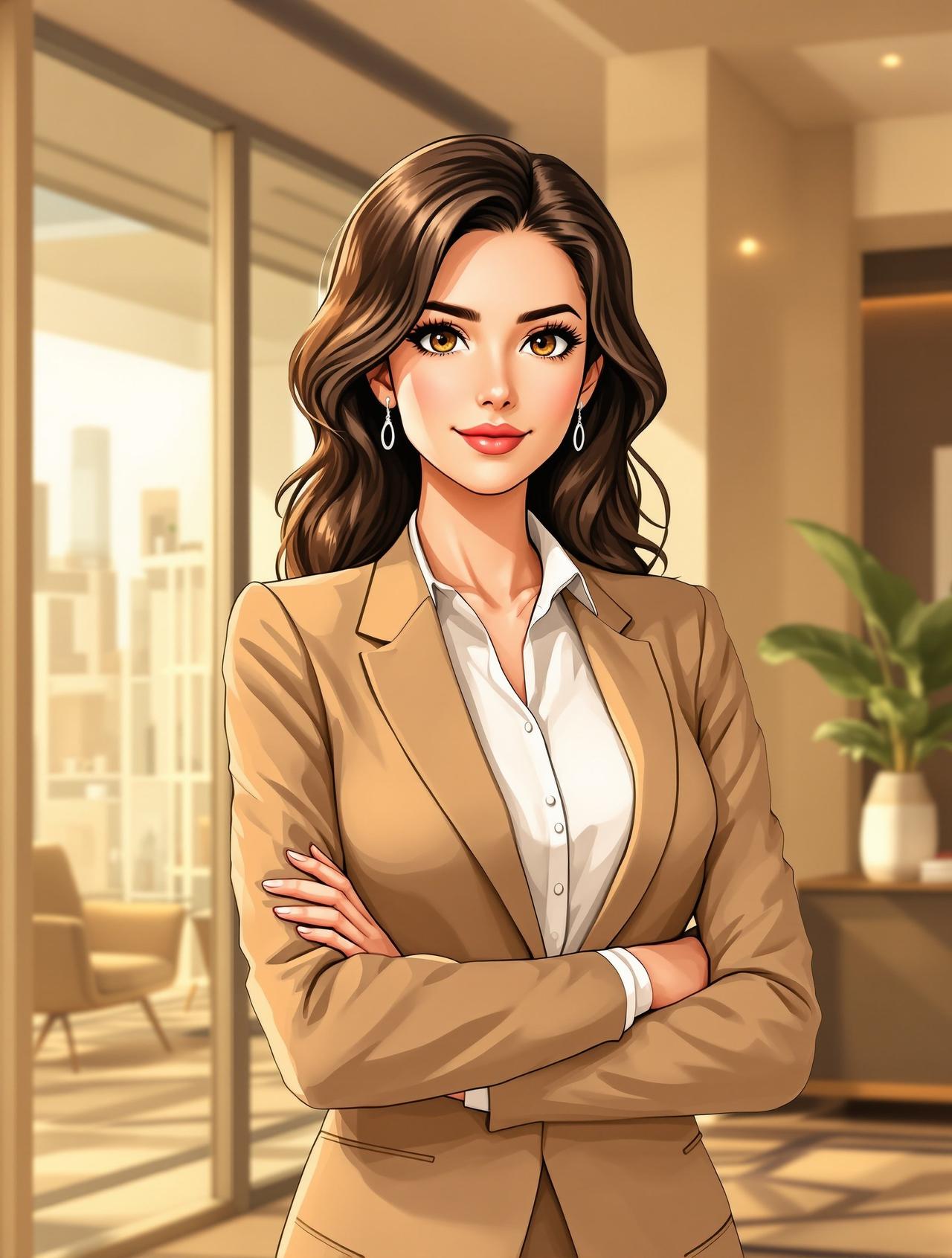 AI视频看片作品 - 重生之商界女王